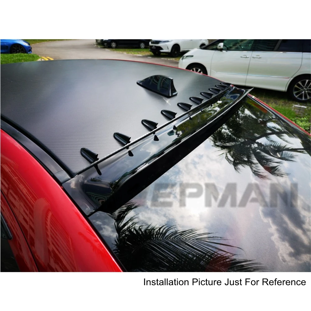 10 шт./лот воздушный Вихревой генератор диффузор крыша Акула плавники спойлер