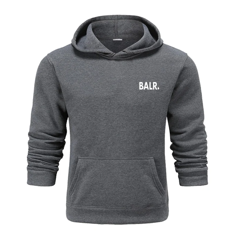 

BALR New Men's Clothing Sweatshirt Hoodie Women's Pullover Top Autumn Designer Hoodies Sweatshirt Color Grey Black Red