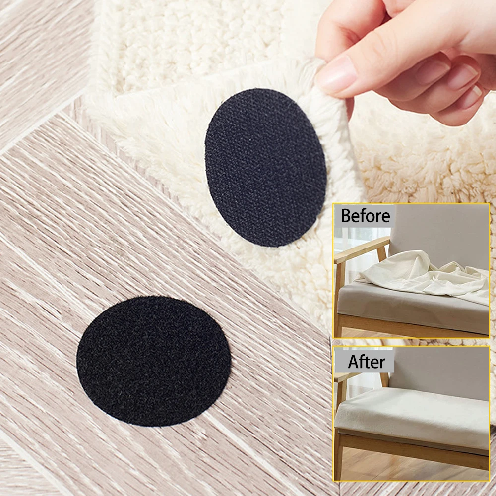 Многоразовые противоскользящие 10 шт. липучки клеящие царапины для фиксации