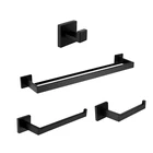 Набор аксессуаров для ванной комнаты, двойной держатель для полотенец, держатель для полотенец, вешалка для полотенец, держатель для туалетной бумаги, крючок для полотенец, настенное крепление, оборудование для ванны