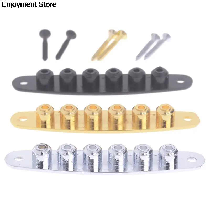 1 шт. Электрогитары мост Строка через тело наконечники втулка пластина горячая