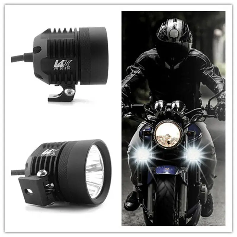 Универсальный мотоциклетный головной светильник светодиодный внешний Точечный