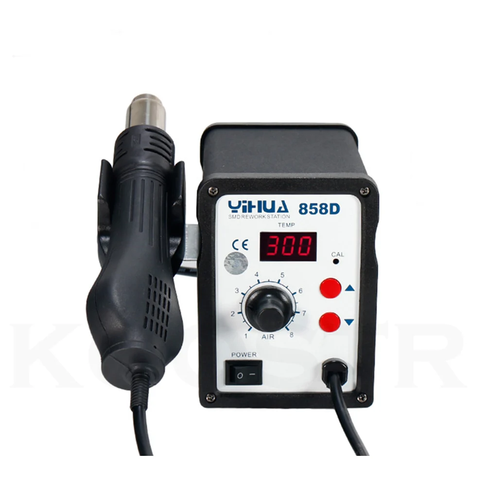YIHUA 858D Soldering Station Hot Air Gun Repair Rework Desoldering Welding Tools Kits SMD BGA Solder Heat | Инструменты