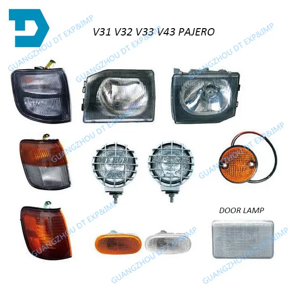 Для PAJERO V32 V33 задняя дверная Пряжка для MONTERO V31 замок задней двери V43 полный спектр деталей дверная пепельница MR230032