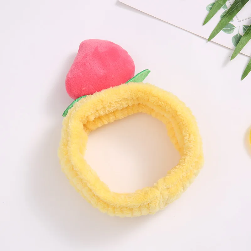 Женская повязка на голову с бантом мягкая флисовая аксессуар для волос в