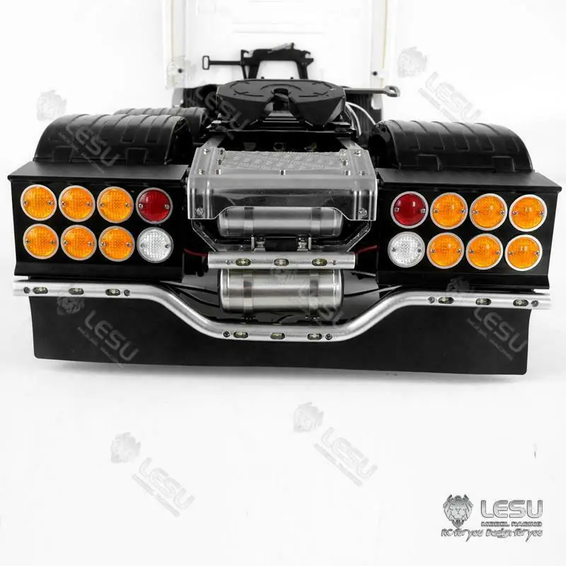 Металлический задний фонарь LESU светодиодный 1/14 TAMIYA RC Scania R620 R470 тракторный