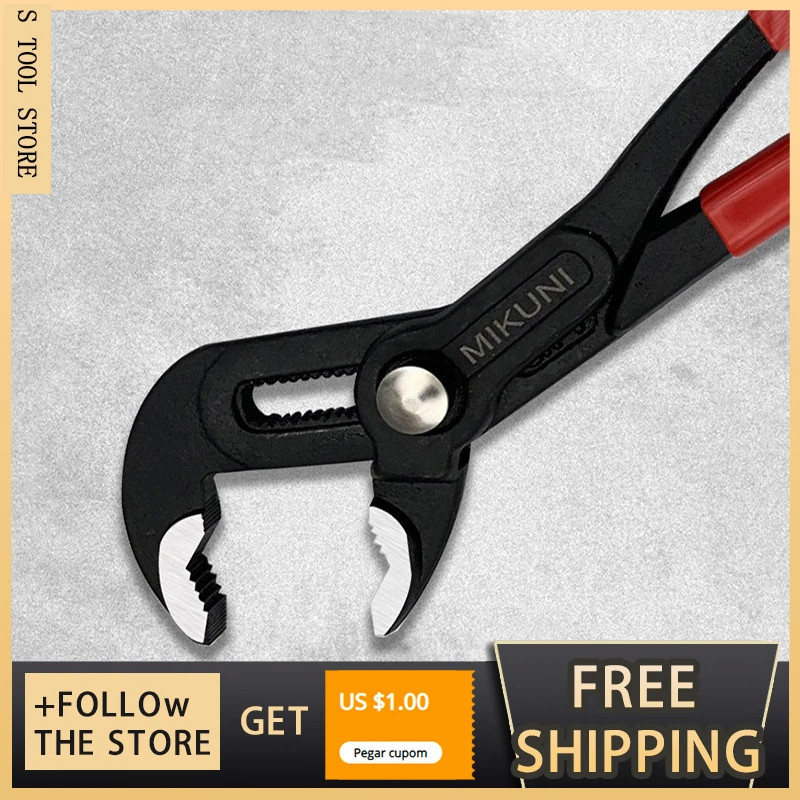 

Multi-function Water Pump Pliers Plumber Plumbing Combination Tool Push And Pull The Ratchet Quickly Universal Wrench