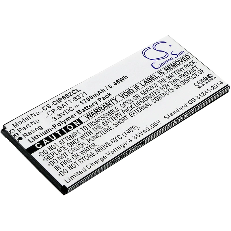 Камера CameronSino для беспроводного IP-телефона CISCO 8821 CP-8821-EX-K9-BUN CP-8821-K9-BUN аккумулятора