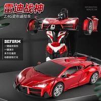 one button deformation gesture induction remote control 2 4g stunt car deformation car remote control car model childrens toys
