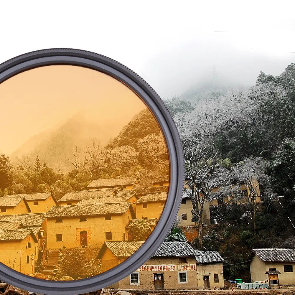 Цветной фильтр FLD для цифровой зеркальной камеры S оранжевый красный желтый