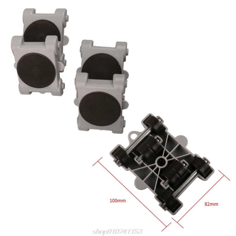 

8pcs Furniture Mover Tool Set Transport Shifter Lifter Wheels Heavy Stuffs Moving Wheeled Roller Bar N17 20 Dropshipping