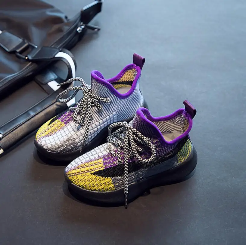 Весенне-летние детские кроссовки спортивная обувь для мальчиков и девочек