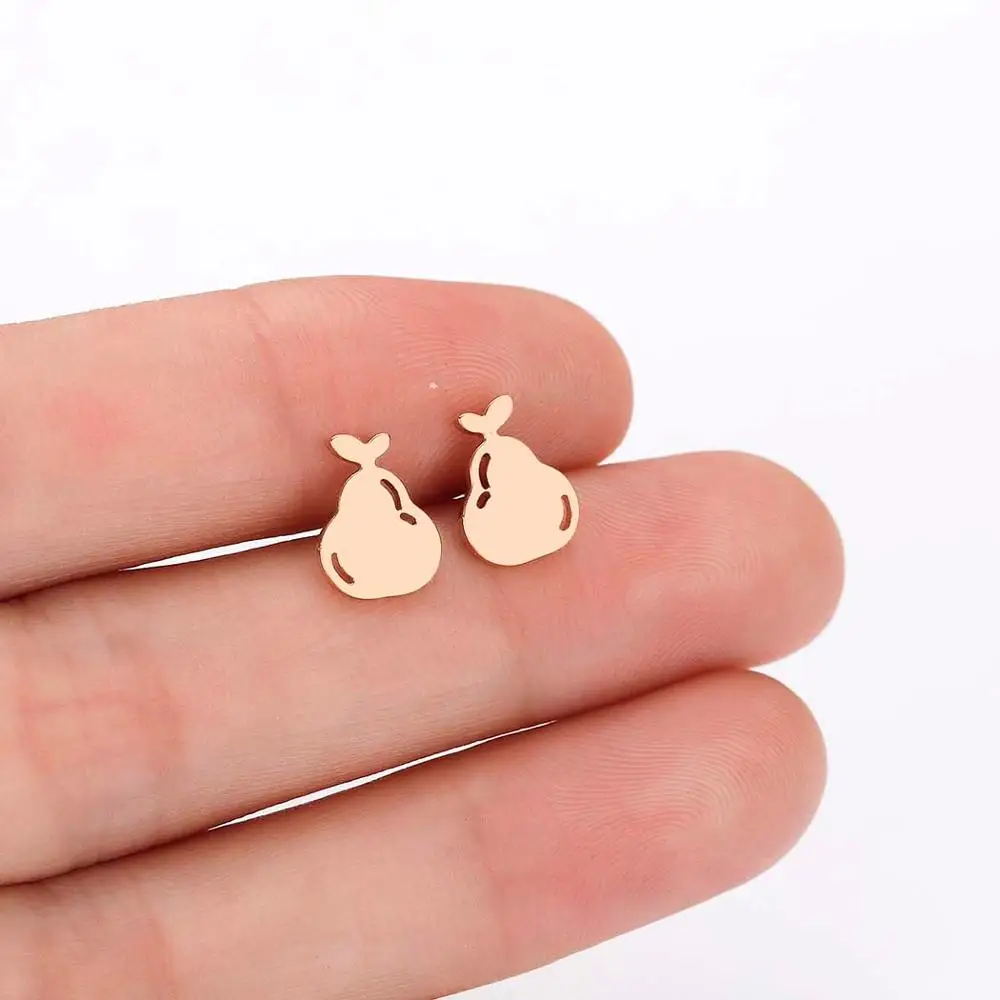 Крошечные модные золотые женские серьги ювелирные изделия для девочек детей