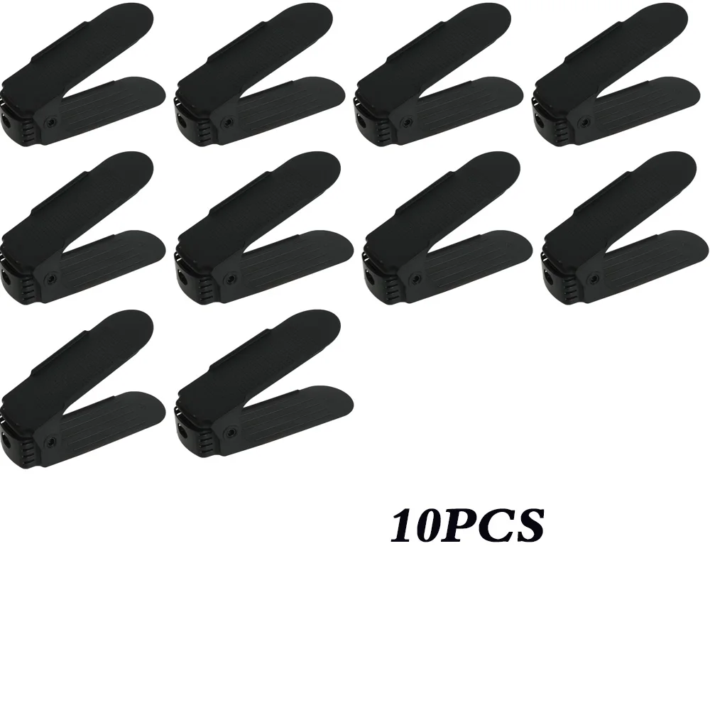 10 шт. прочный держатель для стойки регулируемый органайзер обуви подставка слот