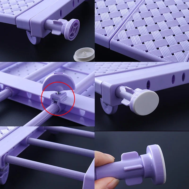 Регулируемый органайзер для шкафа самодельный шкаф компактный стеллаж обуви