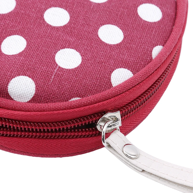 

Fashion 3pcs/set Dot Printed Travel Toiletry Bag Waterproof Transparent Cosmetic Bags Women Portable Make Up Bag