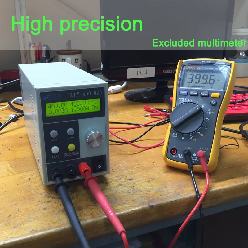 HSPY 120V 1A Регулируемый переменный источник питания постоянного тока программного переключения для ремонта телефонов.