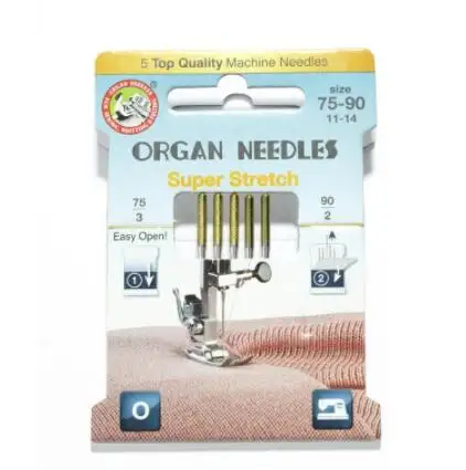 Бытовая швейная машина иглы наивысшего качества трикотажного полотна иглы organ 1 упаковка = 5 шт