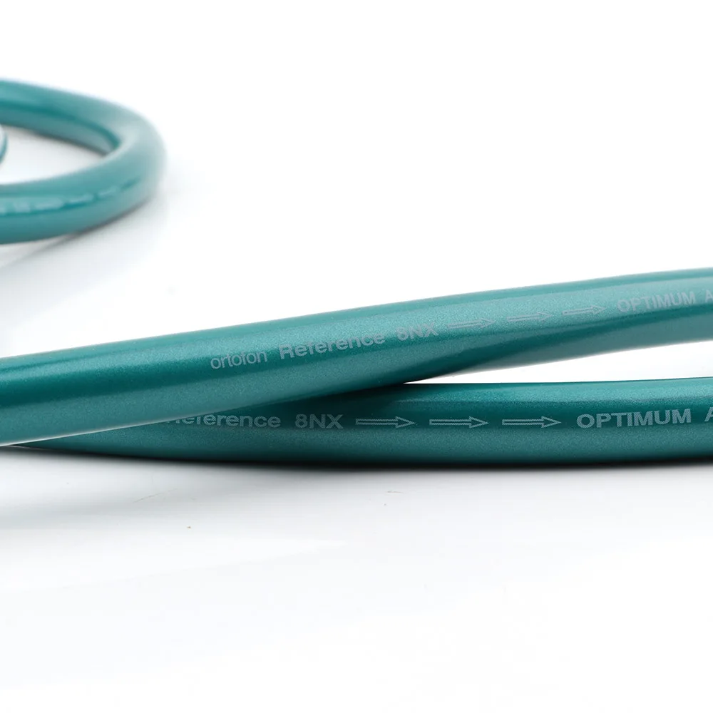 

Pair hifi audio Ortofon 8NX OFC pure copper audio interconnect cable with carbon fiber XLR plug