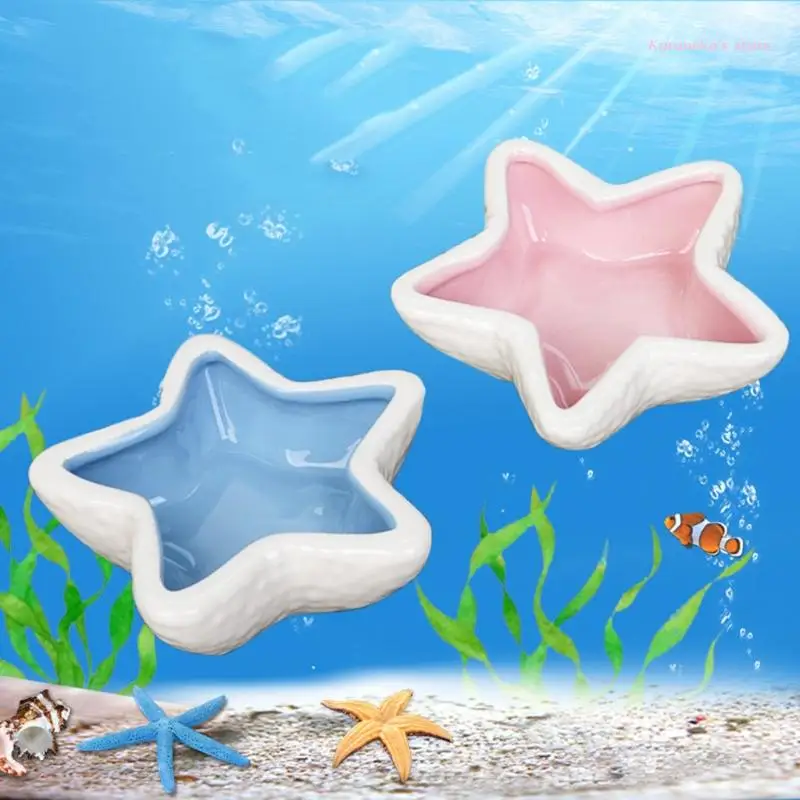 Керамическая Жевательная миска для хомяка еды подставка кролика и других мелких