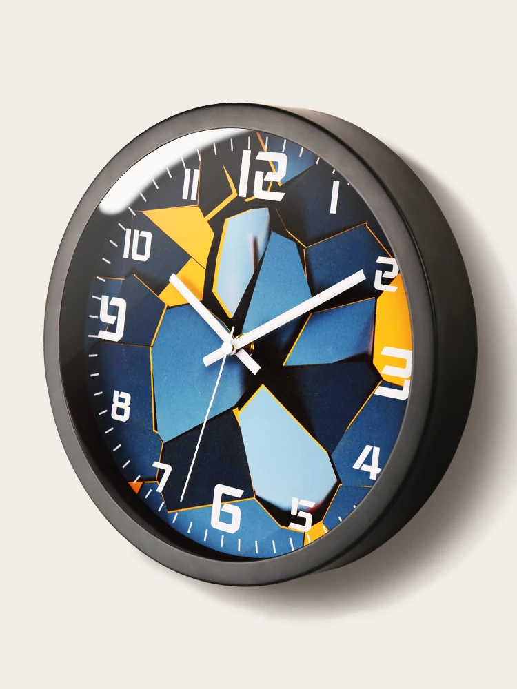 Большие настенные часы бесшумные для дома современные гостиной металлические