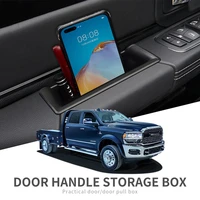 for dodge ram 1500 2500 3500 2019 2020 2021 car storage door organizer grab handle box armrest phone container tray accessories