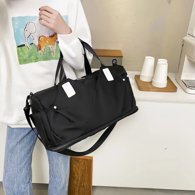 구매 휴대용 여행 가방 여성용 대용량 접이식 및 휴대용 트롤리 케이스, 수하물 가방, 여성용 체육관 가방 구매 휴대용 여행 가방 여성용 대용량 접이식 및 휴대용 트롤리 케이스, 수하물 가방, 여성용 체육관 가방