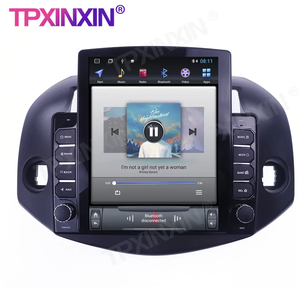 구매 도요타 RAV4 2005-2013 무선 Carplay 6G + 128G 안드로이드 10.0 GPS 멀티미디어 플레이어 Headunit 오디오 라디오 네비게이션
