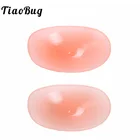 Мягкие силиконовые вкладыши, 1 пара, самоклеящиеся, для увеличения объема тела, плеч, пуш-ап, удобные корректирующие вкладыши, аксессуары для женщин и девочек