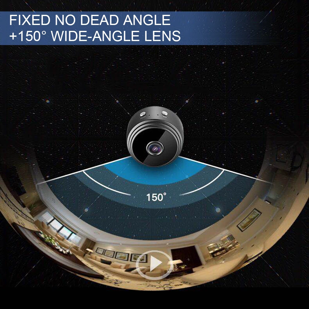 

Wireless Mini CAM Sport DV HD 1080P Wifi IP Camera IR Night Vision Recorder WIFI Mini Camera A9 Mini Camera WIFI Camera