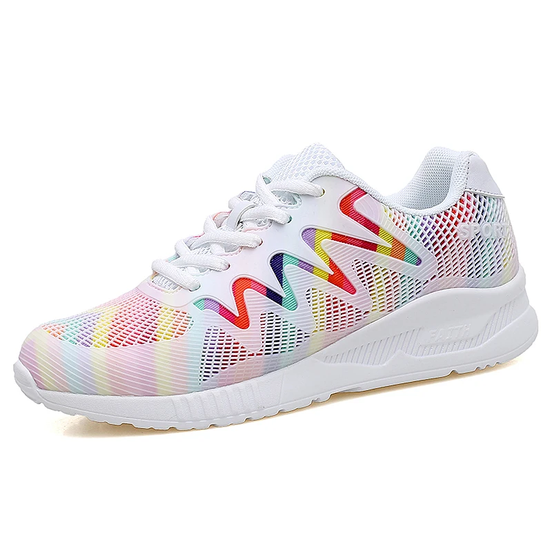 Tenis Mujer 2021 Women Runnigng Shoes High Quality Gym Sports White Female Stability Sneakers Lady Athletic Jogging Trainers