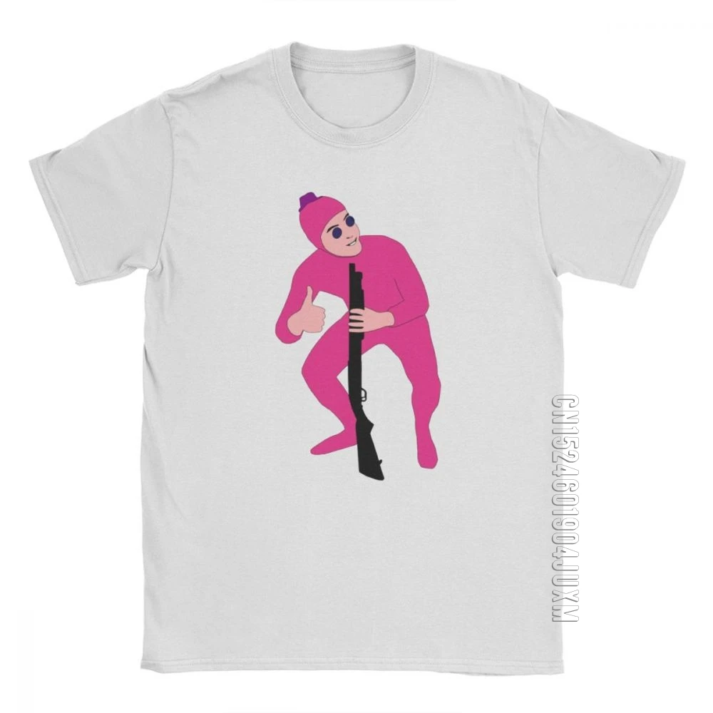 

Men's T Shirts Filthy Frank T Shirt Pink Guy Funny Pure Cotton Tees Short Sleeve Joji Meme Japanese Youtube Tops Unique