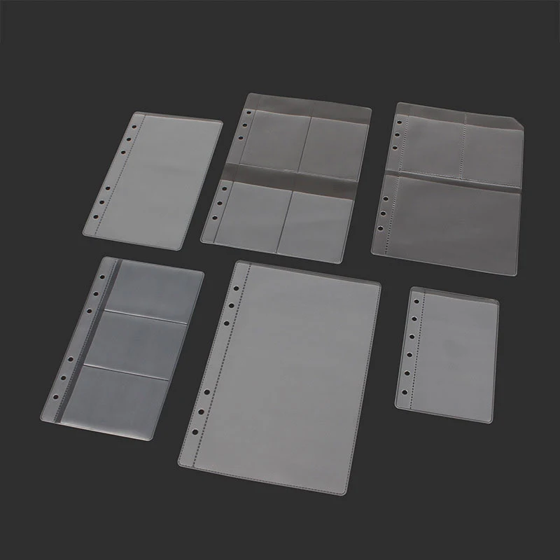 A4 A5 A6 A7 B5 Ring BinderNotebook Scrub Loose-Leaf Business Office Standard PP Inner Core Cover Note Book Journal Planner Offic |