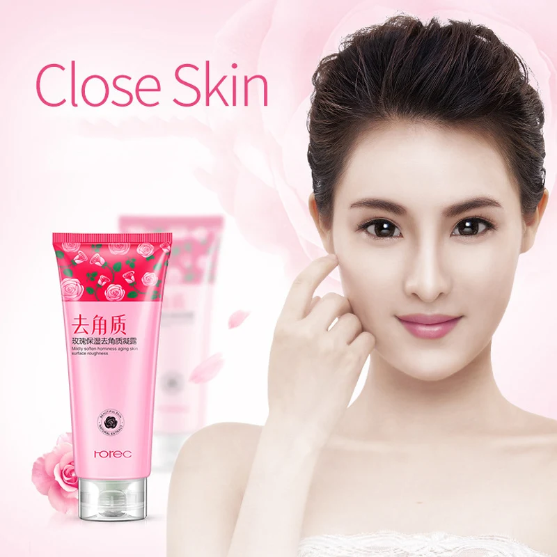 Отшелушивающий для лица пилинг гель-скраб глубокое очищение от угревой сыпи