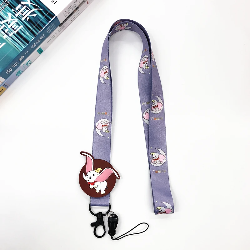 5 Милый мультяшный брелок ремешки на шею для ключей ID Card Pass Gym USB Phone lanyard DIY - Цвет: 5