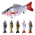 Приманка жесткая, 10 см, 15 г, 7 сегментов, рыболовные снасти для ловли щуки, 1 шт.