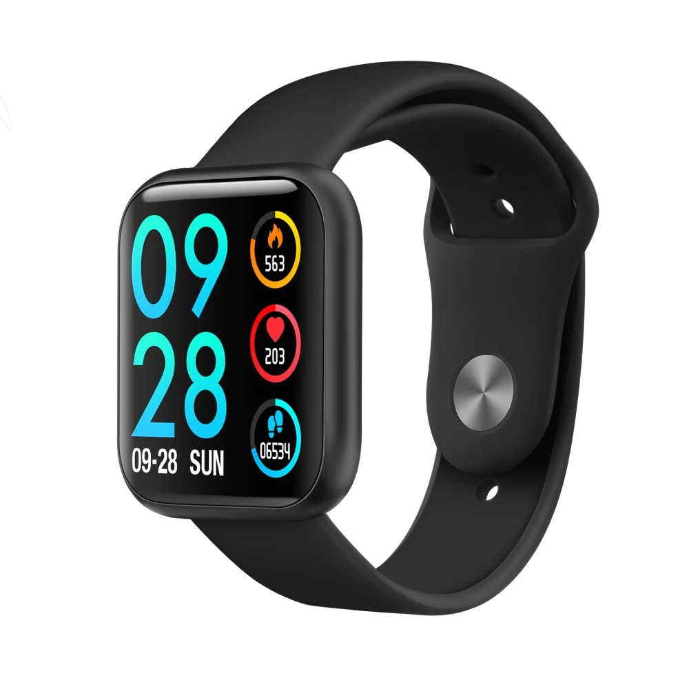 Грейбека P80 для мужчин женщин Смарт часы Полный сенсорный IWO Android IOS металлический