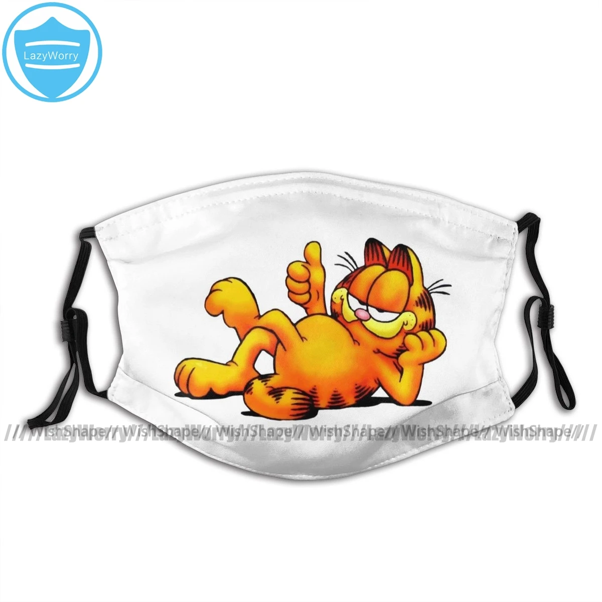Маска для лица Garfield расслабляющая маска забавная модная с 2 фильтрами