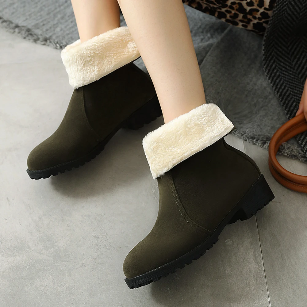 LAPOLAKA Plus Size 43 High Heels Winter Shoes Women Boots Female|Зимние сапоги| |