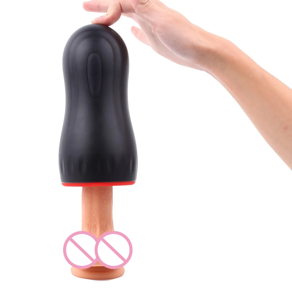 10 режимов тренажер для пениса массажный вибратор Мужская мастурбация чашка