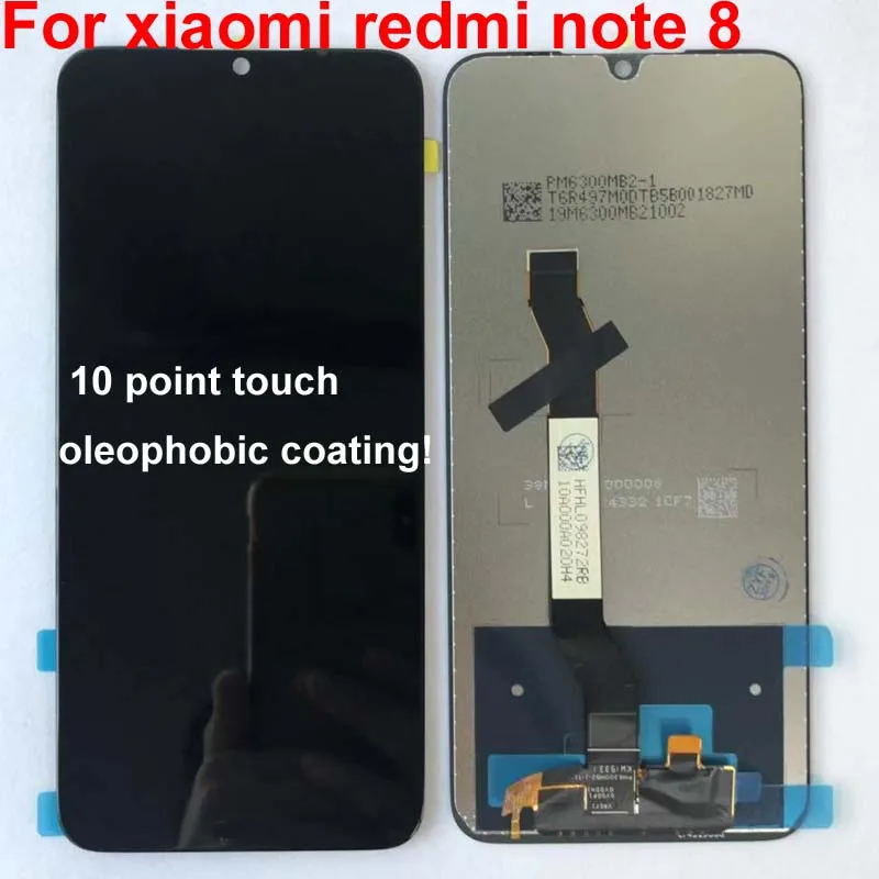 ЖК-дисплей для Xiaomi Redmi Note 8, Замена ЖК-экрана для Redmi Note8, сенсорный ЖК-экран+ Инструменты+ двойная лента
