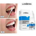 Сыворотка для отбеливания зубов LANBENA, эссенция для удаления пятен на зубах, зубного налета, гель для отбеливания зубов, гигиена полости рта