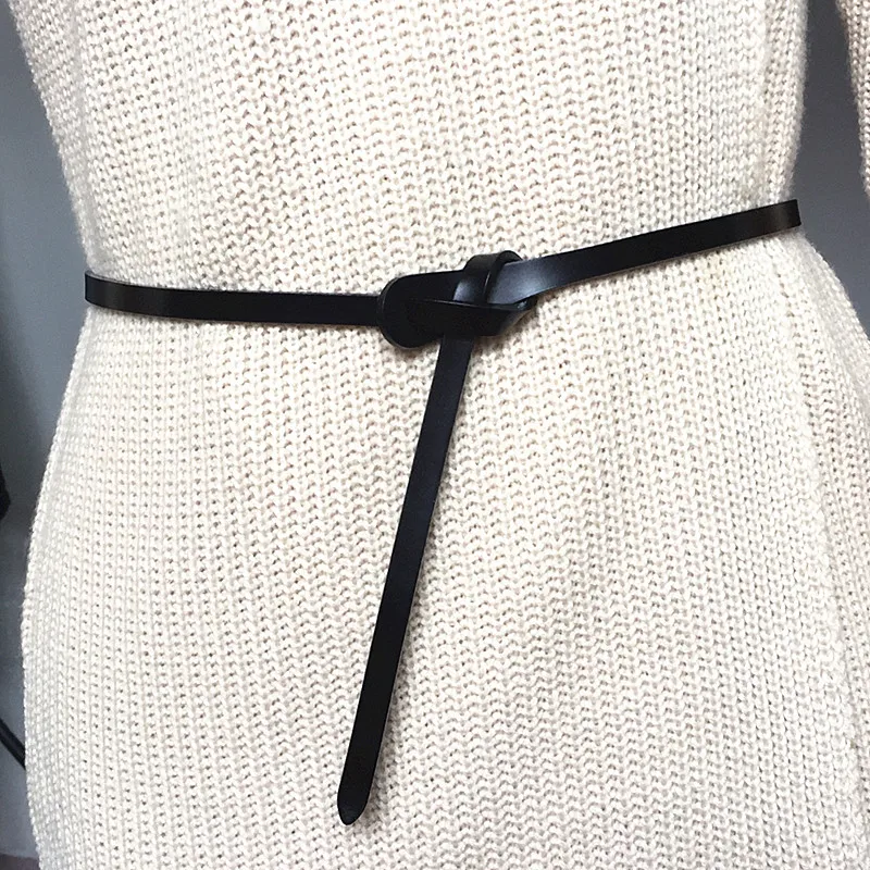 В Корейском стиле высокого качества Повседневные ремни натуральная кожа женские