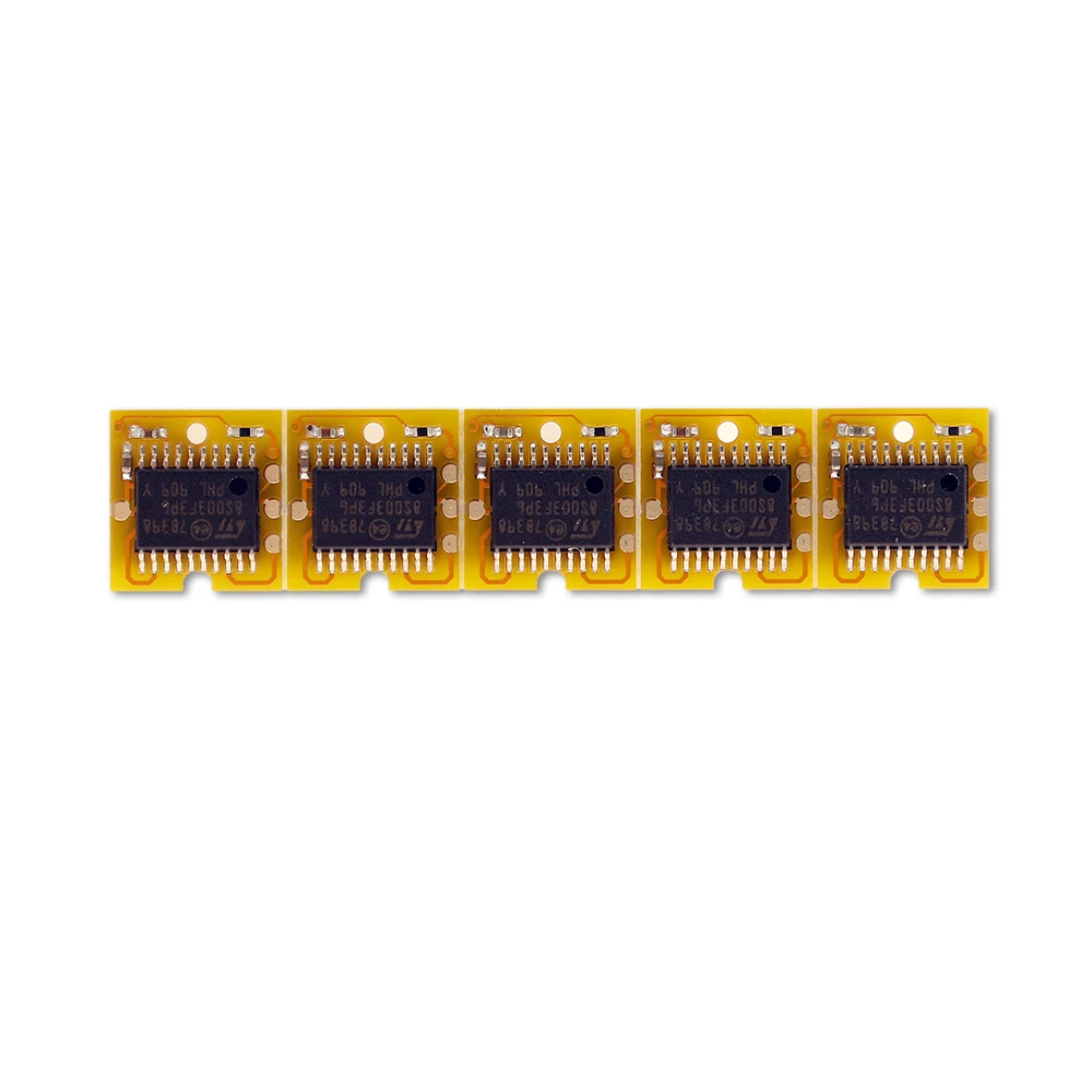 5 шт. T6193 чип технического бака для Epson T3000 T5200 T7200 T3270 T5270 T7270 F6000 F6080 F6070 F7070 F7080