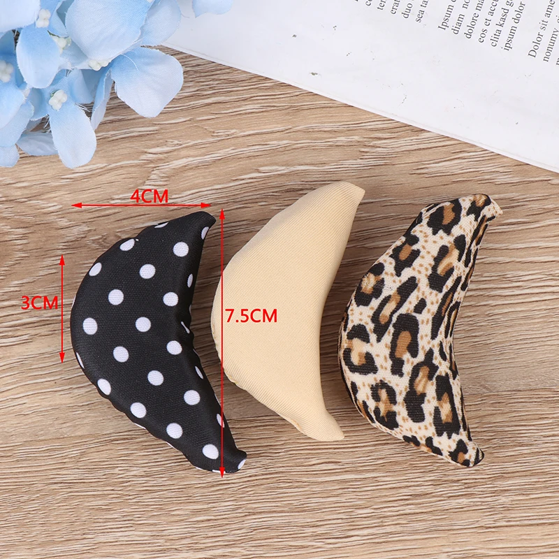 

1Pair Sponge Forefoot Insert Toe Front Filler Shoes Adjustment Toe Plug Half Forefoot Cushion Anti-pain Toe Shoes Accessories