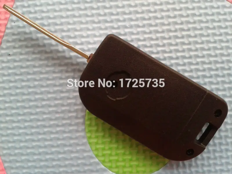 10 шт./лот откидной складной чехол для дистанционного ключа автомобиля брелок Nissan