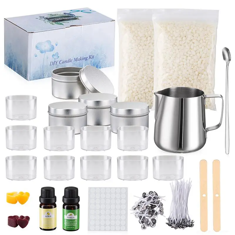 

1 Set Candle Making Supplies DIY Candle Making Kit Beeswax Arts And Crafts Handmade Gifts For Birthday Wedding Party Decoration
