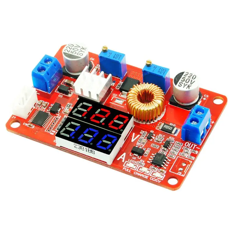 

5A 75W Constant Current Voltage Regulated Converter Power Supply Adjustable Step-down Module DC 5-35V
