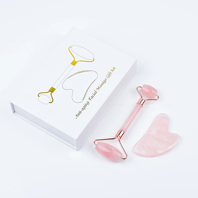 Массажный камень для лица и шеи похудения против морщин целлюлитный 2 в 1