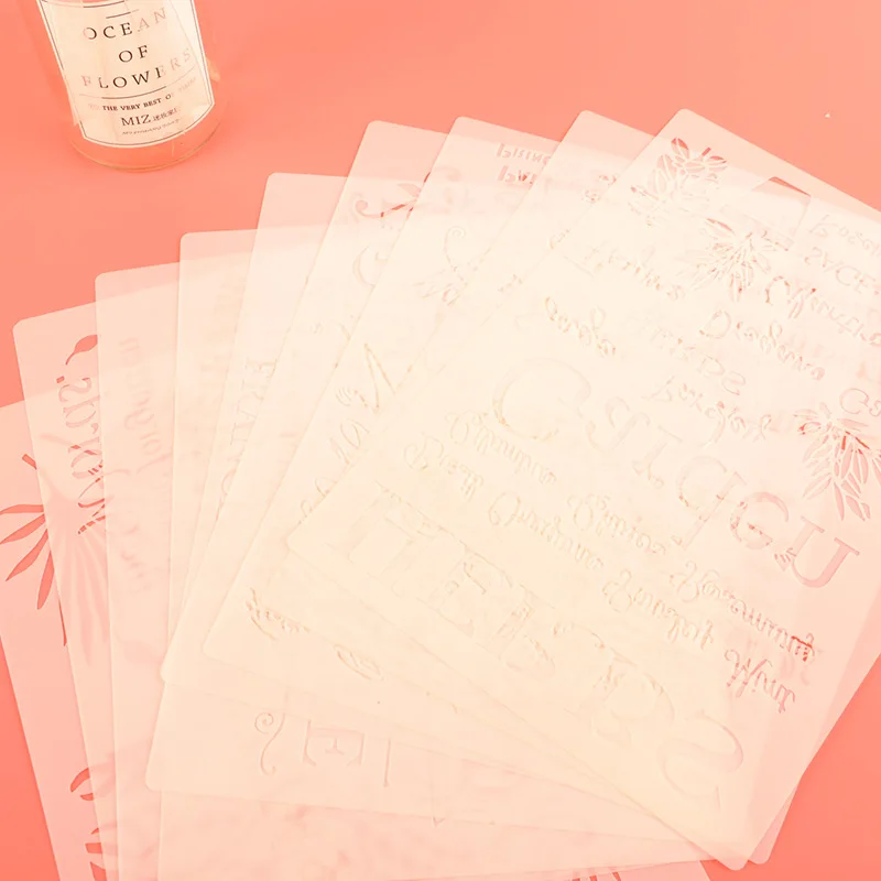 А4 полый шаблон для рисования детский ученическая ручная учетная запись